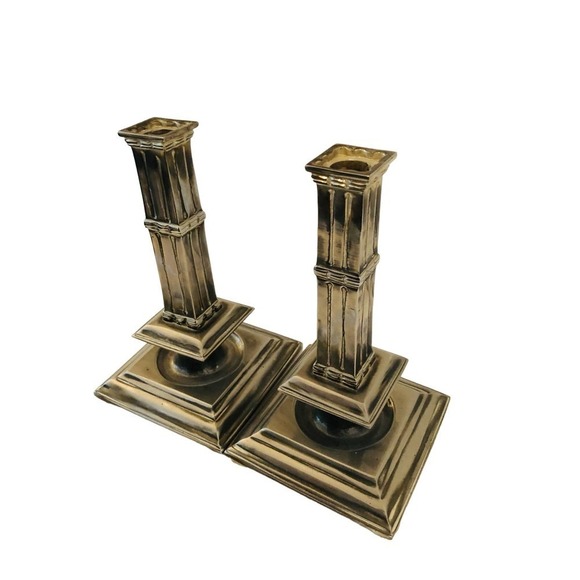 Metropolitan Museum of Art Candlesticks - Picture 2 of 6